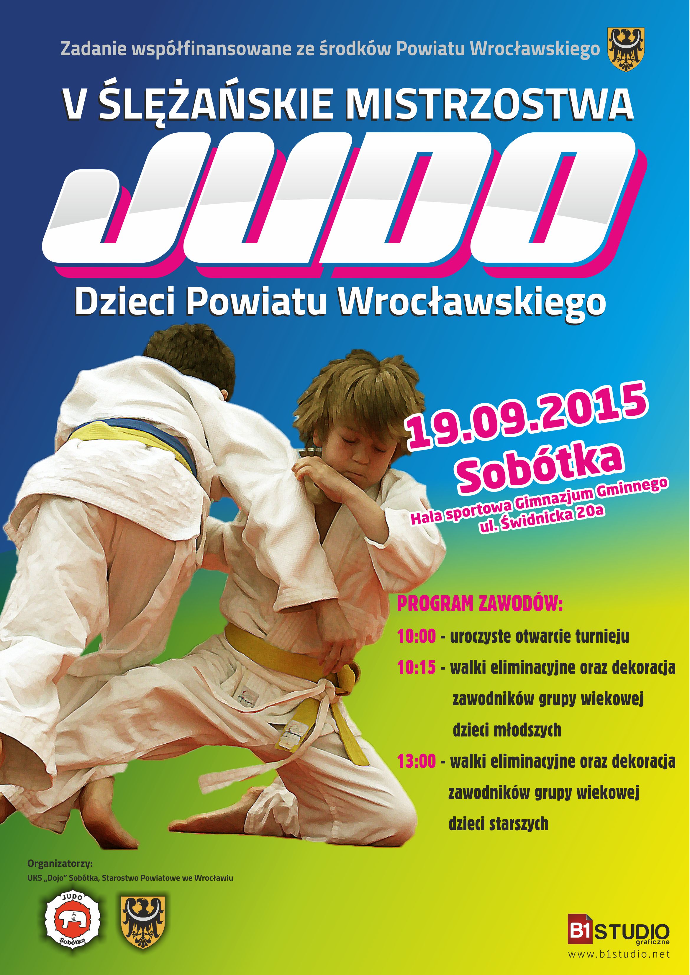 V-te Ślęzańskie Mistrzostwa Judo dzieci Powiatu Wroclawskiego